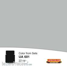 Lifecolor NUA601 - Hellgrau Silbergrau DKM 50 22 ml