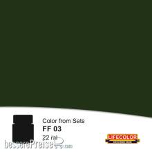 Lifecolor FF03 - Dirty Green Fixer 22 ml