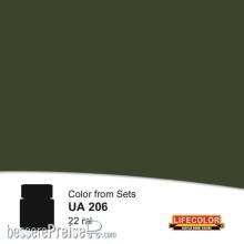 Lifecolor NUA206 - Olivgrun 22 ml
