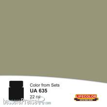 Lifecolor NUA635 - Medium Green-Grey MS3 22 ml