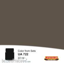 Lifecolor NUA722 - Roof Dirt 22 ml