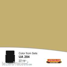 Lifecolor NUA204 - Dunkelgelb 22 ml