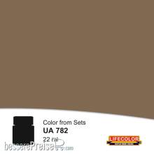 Lifecolor NUA782 - Dark Sand Stone 22 ml