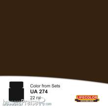 Lifecolor NUA274 - Scc 1a Very Dark Brown 22 ml