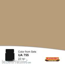 Lifecolor NUA755 - Vorn Out Hemp 22 ml
