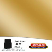 Lifecolor NLC25 - Matt Gold 22 ml