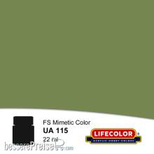 Lifecolor NUA115 - Mimetic Green 1 22 ml