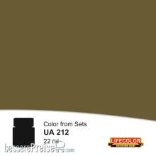 Lifecolor NUA212 - Graugrun Khakibraun 22 ml