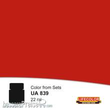 Lifecolor NUA839 - Rosso Fuoco 22 ml