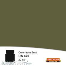 Lifecolor NUA470 - Extra Dark Green 22 ml