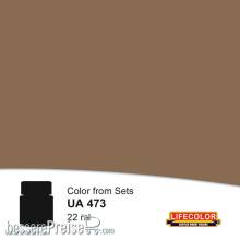 Lifecolor NUA473 - Dark Brown 22 ml