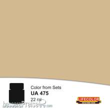 Lifecolor NUA475 - Light Tan 22 ml