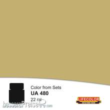 Lifecolor NUA480 - Kaki 22 ml
