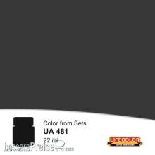 Lifecolor NUA481 - Leder Schwarz 22 ml