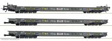 Roco 6600092 - 3-tlg. Set: Rollende Autobahn, HUPAC