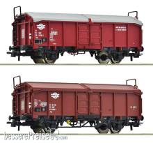 Roco 6600116 - 2-tlg. Set: Schiebedachwagen, MAV