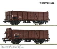 Roco 6600123 - 2-tlg. Set: Offene Güterwagen, ÖBB