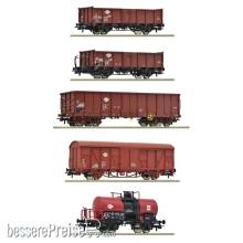 Roco 6600126 - 5-tlg. Set: Güterzug, MAV