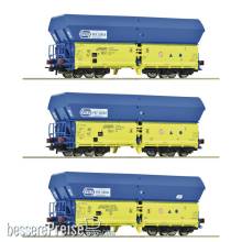 Roco 6600136 - 3-tlg. Set: Selbstentladewagen, PKP
