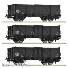 Roco 6600141 - 3-tlg. Set: Offene Güterwagen, SNCF