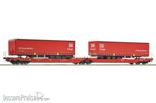 Roco 6600168 - Doppeltaschen-Gelenkwagen T3000e, DB AG