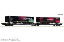 Roco 6600170 - Doppeltaschen-Gelenkwagen T3000e, TX Logistik
