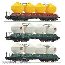 Roco 6600180 - 3-tlg. Set: Silowagen, CD
