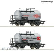 Roco 6600193 - 2-tlg. Set: Kesselwagen, SJ