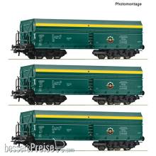 Roco 6600195 - 3-tlg. Set: Selbstentladewagen, PTKiGK