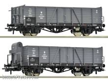Roco 6600216 - 2-tlg. Set: Offene Güterwagen, PKP