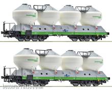 Roco 6600237 - 2-tlg. Set: Silowagen, CD