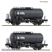 Roco 6600246 - 2-tlg. Set: Kesselwagen VTG, GATX