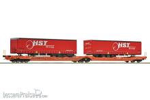 Roco 6600260 - Doppeltaschen-Gelenkwagen T3000e, Wascosa