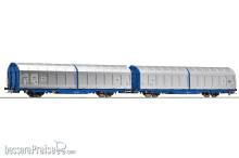 Roco 6600276 - Schiebewandwagen-Doppeleinheit, Transwaggon