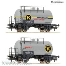 Roco 6600302 - 2-tlg. Set: Kesselwagen, SJ