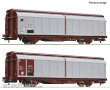 Roco 6600308 - 2-tlg. Set: Schiebewandwagen, FS