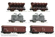 Roco 6600329 - 6-tlg. Display: Rangierbahnhof/Schüttgut, DB