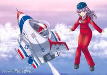 Hasegawa 660124 - EGG PLANE F-16 Fighting FalconThunderbirds