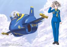 Hasegawa 660125 - EGG PLANE F/A-18 Hornet Blue Angels