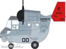 Hasegawa 660135 - EGG PLANE MV22 Osprey