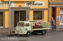 Minicar 66041 - MC Goliath Expr. 1100 Getränkepritsche ohne Plane ´Isenbeck´