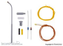 Viessmann 6622 - N Bausatz Peitschenleuchte, LED weiß