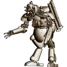 Hasegawa 664106 - 1/20 Humanoid Unmanned Interceptor Großer Hund Ausführung K