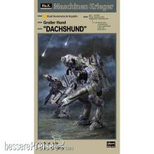 Hasegawa 664120 - 1/20 Humanoid Unmmaned Interceptor Großer Hund, Dachshund