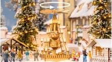 Noch 66413 - micro-motion Weihnachtsmarkt-Pyramide