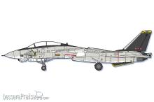Hasegawa 664755 - 1/72 Area 88 F14A Tomcat, Micky Scymon