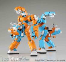 Hasegawa 664791 - 1/35 MechatroCHUBU 1 & 2, orange und himmelblau, 2 Bausätze