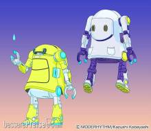 Hasegawa 664797 - 1/35 MechatroWeGo Nr. 19, Ghost See trough & Ponch, 2 Bausätze