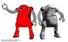 Hasegawa 664801 - 1/35 MechatroWeGo No. 20, alter Typ, Rot und Silber