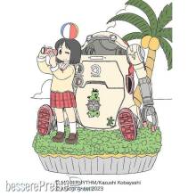 Hasegawa 664804 - 1/20 MechatroWeGo Nr. 06, Nichijou Collab & Nano Shinonome
